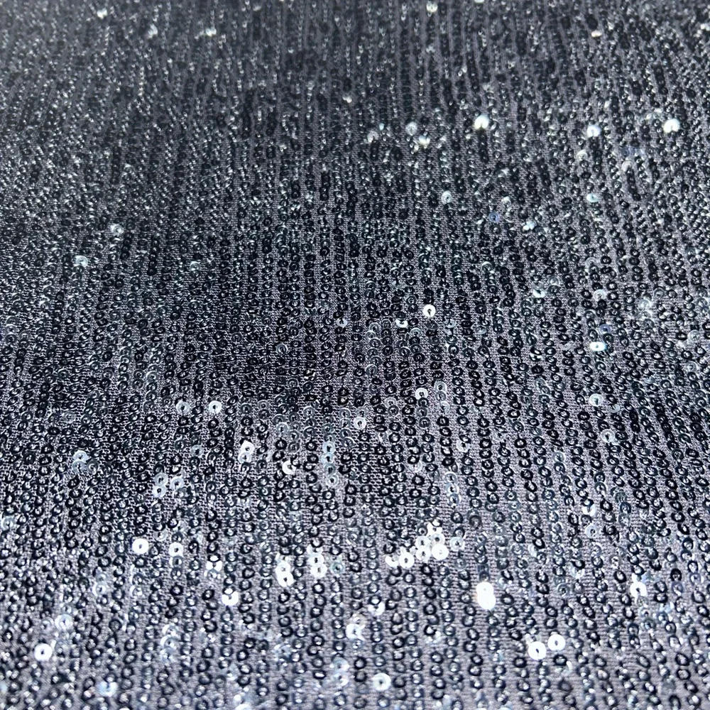 Steve Madden Women’s Sequin Cocktail Mini Dress - Silver & Black - Small NWT - Picture 8 of 12